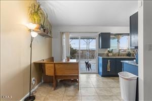 bathroom featuring tile patterned floors