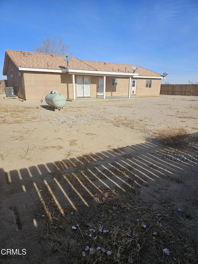 view of rear view of house