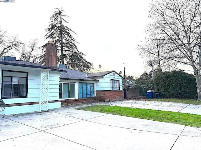 view of rear view of house