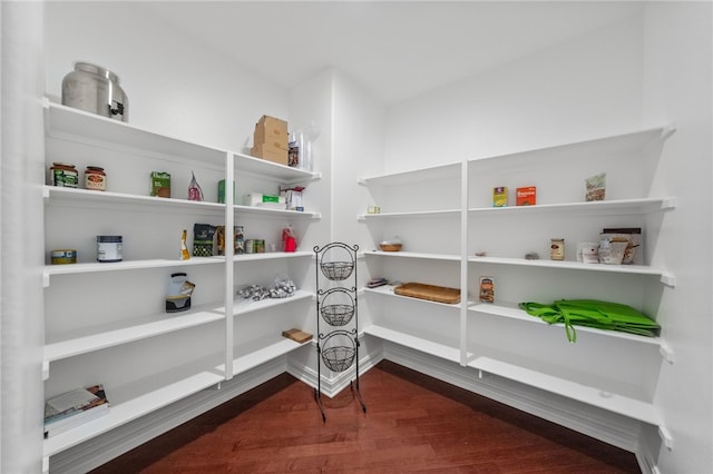 view of pantry