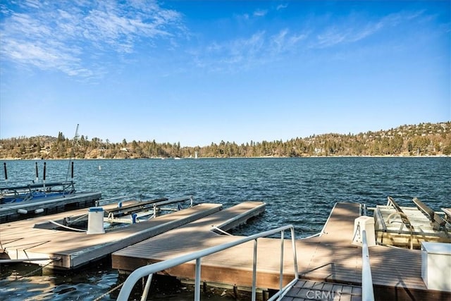 28906 Palisades Dr, Lake Arrowhead, CA 92352 - view of dock featuring a water view