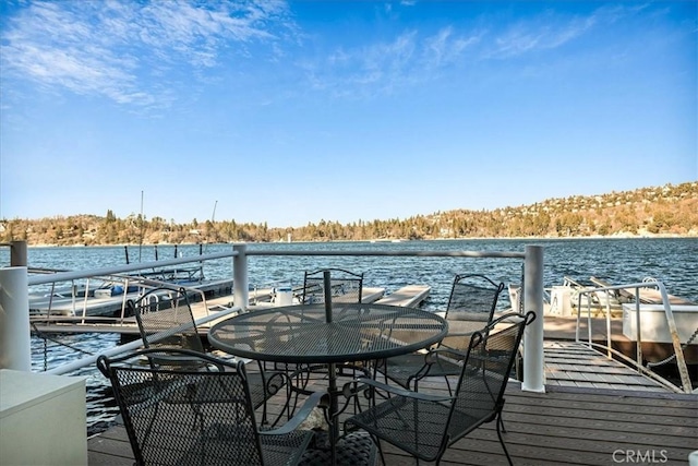 28906 Palisades Dr, Lake Arrowhead, CA 92352 - dock with a water view