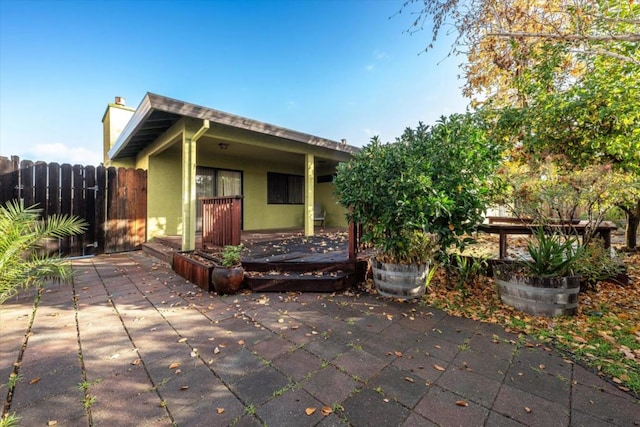 view of patio