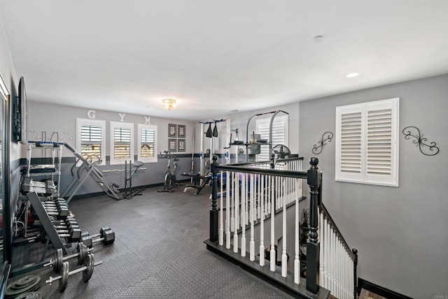 30343 Mahogany St, Murrieta, CA 92563 - exercise room featuring baseboards