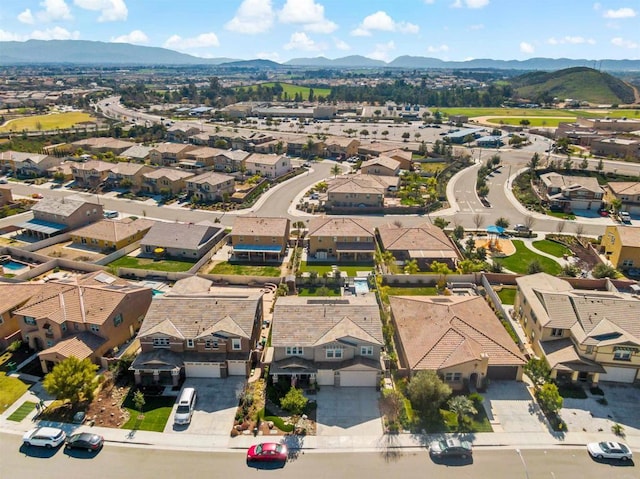 30343 Mahogany St, Murrieta, CA 92563 - drone / aerial view with a mountain view and a residential view