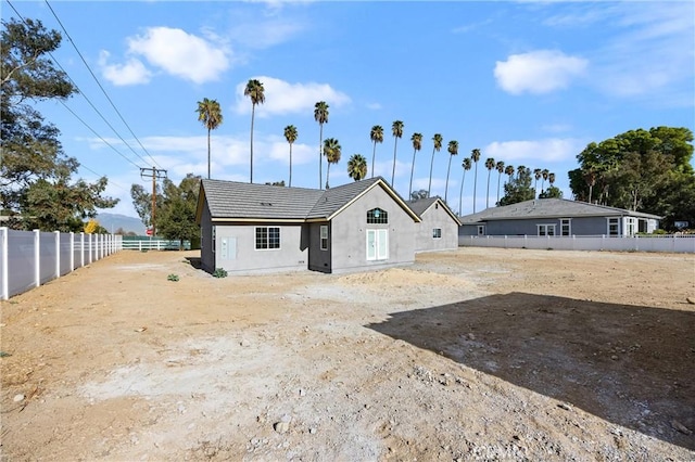 view of rear view of house