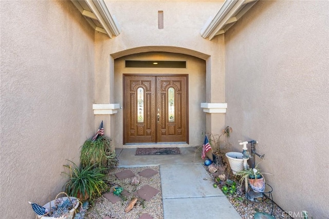 view of property entrance