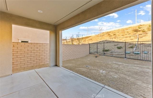 21235 Wildflower Way, Chatsworth, CA 91311 - fenced backyard featuring a patio