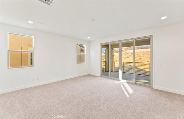 21235 Wildflower Way, Chatsworth, CA 91311 - spare room with carpet and recessed lighting