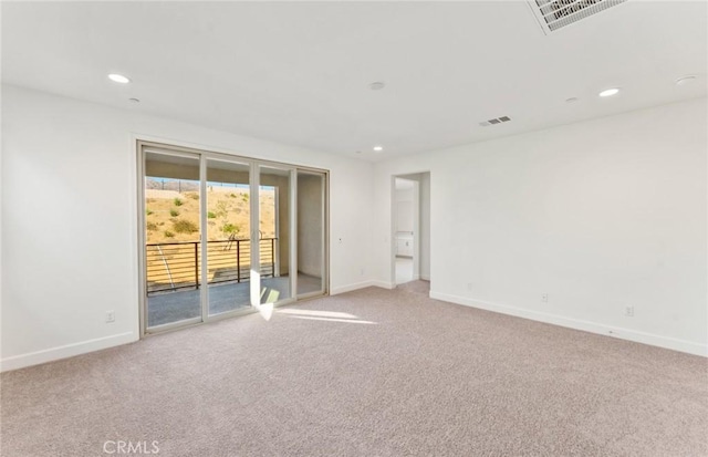 21235 Wildflower Way, Chatsworth, CA 91311 - unfurnished room featuring light colored carpet and recessed lighting