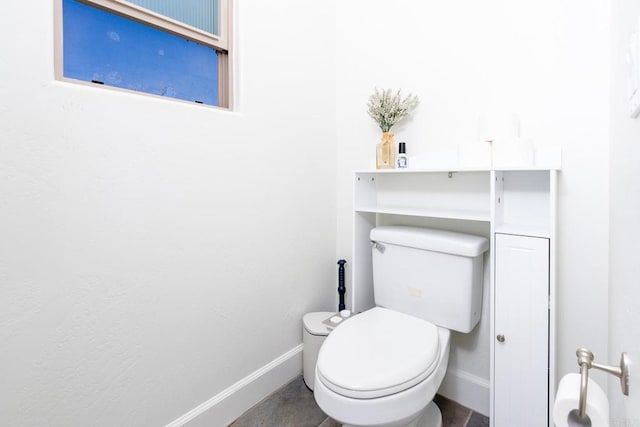 bathroom with toilet