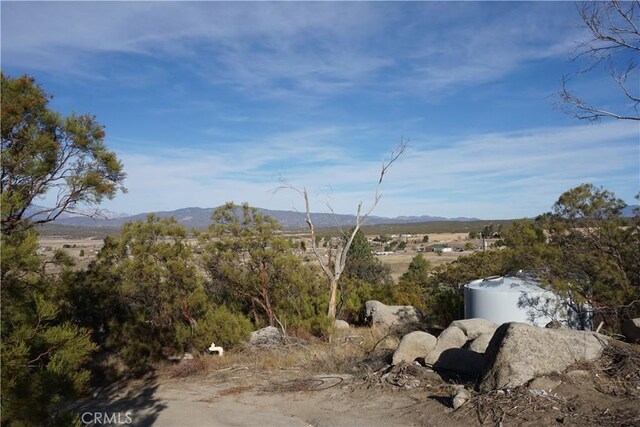 view of mountain feature