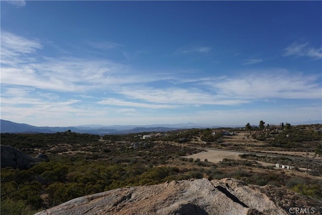 view of mountain feature