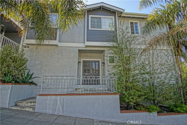 view of front of house with a porch