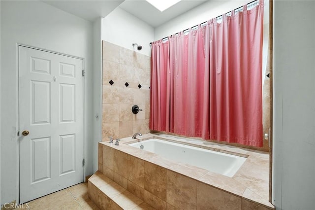 bathroom featuring tile patterned floors