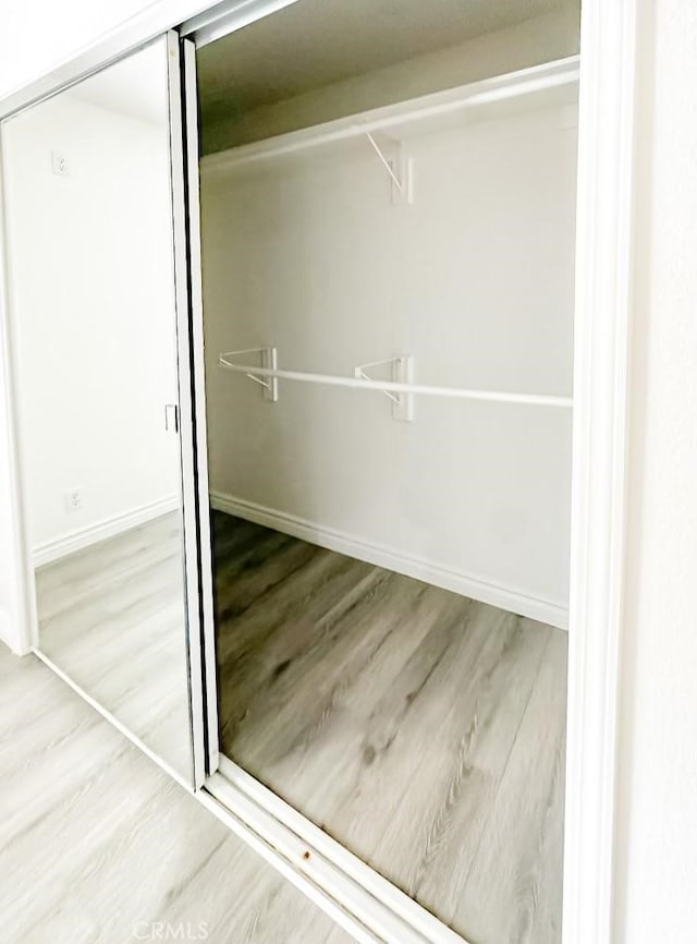 view of closet