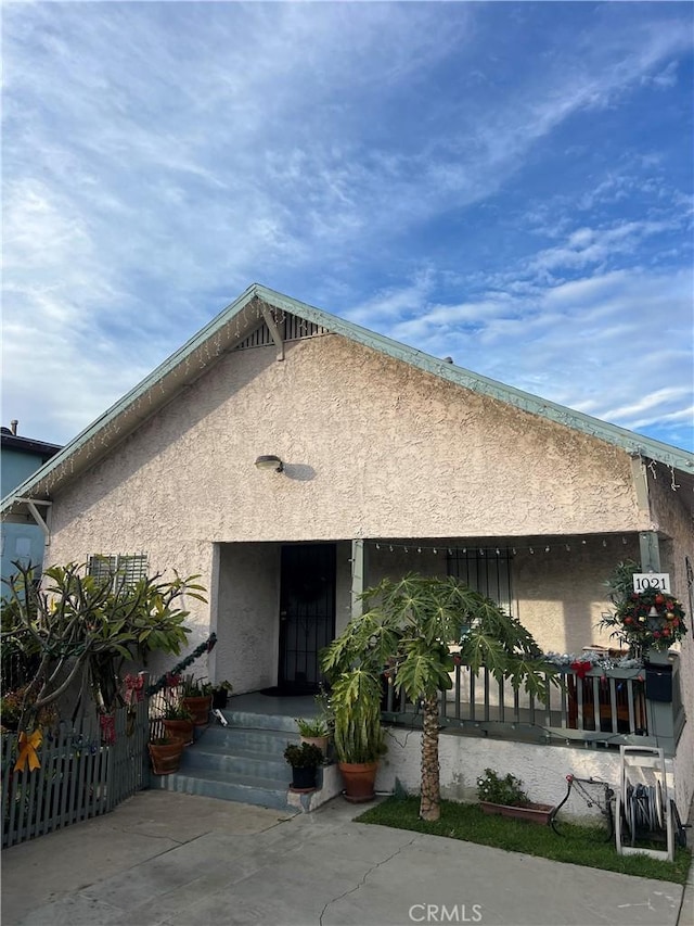 1021 E 12th St, Long Beach, CA 90813 - view of front of home with stucco siding