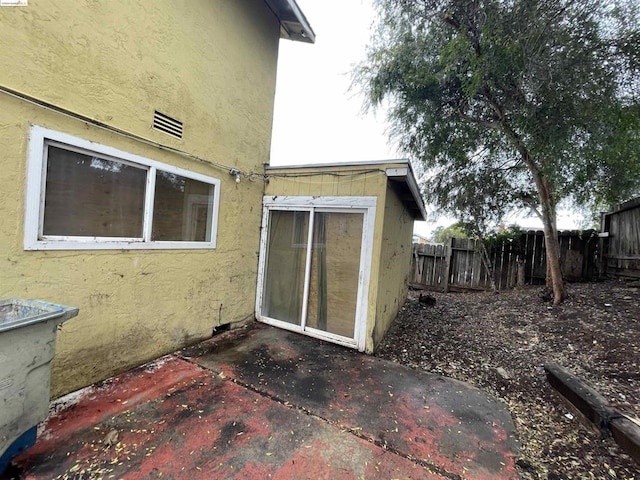 exterior space with a patio area