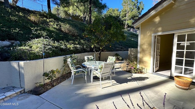 view of patio / terrace