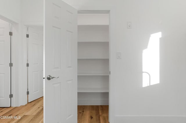 view of closet