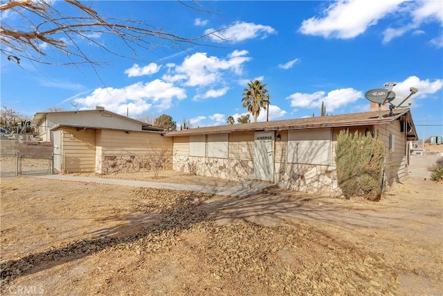 view of ranch-style house