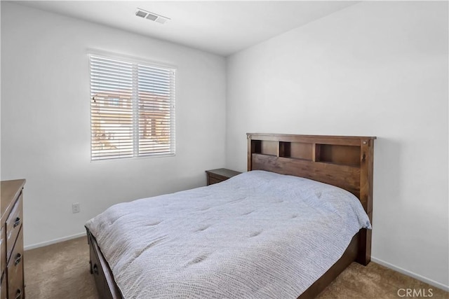 bedroom featuring carpet flooring