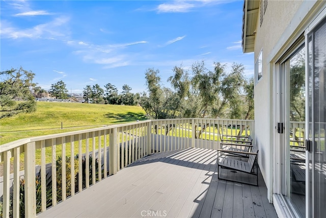 view of deck