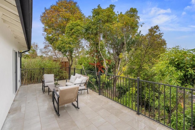 view of patio / terrace with outdoor lounge area