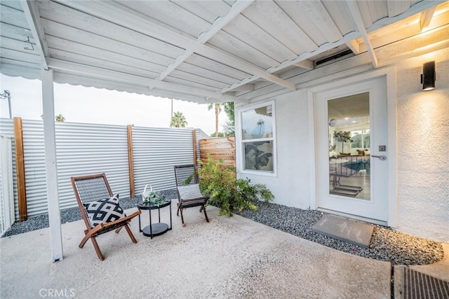 view of patio / terrace