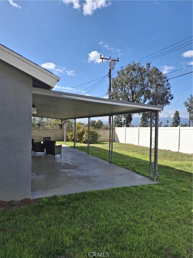 22616 Cardinal St, Grand Terrace, CA 92313 - view of yard featuring a patio area