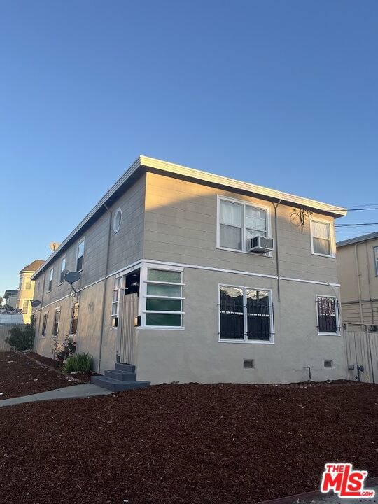 view of property exterior featuring cooling unit