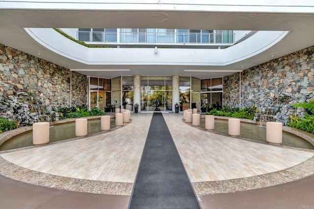 view of building lobby