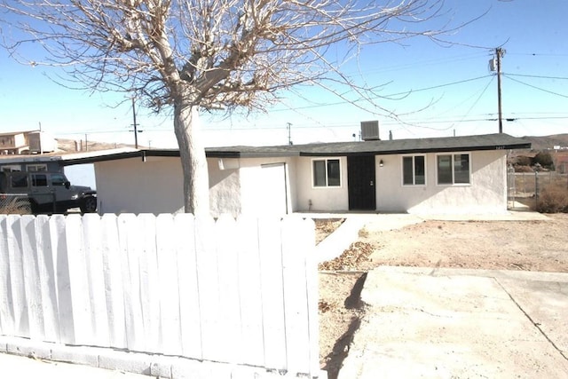 single story home featuring a patio area