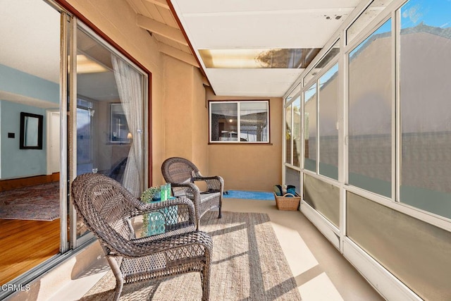 sunroom / solarium with a wealth of natural light