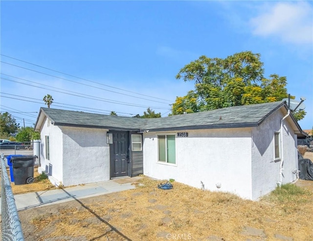 view of rear view of house