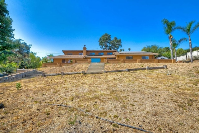 view of rear view of house