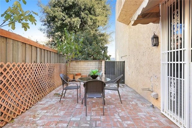 view of patio / terrace