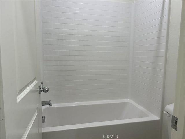 bathroom featuring tub / shower combination