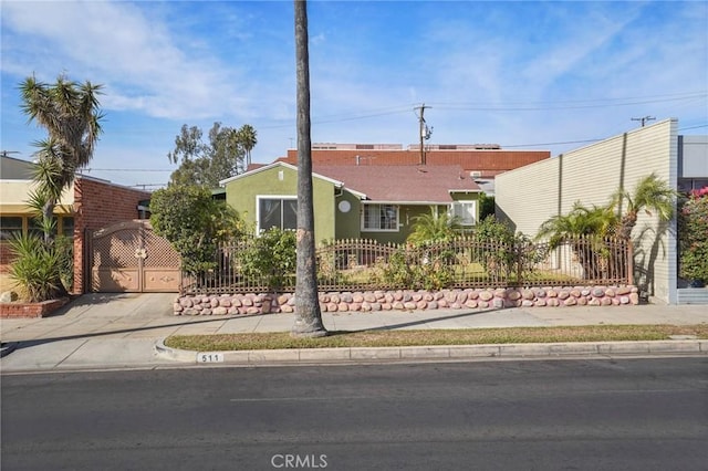 view of ranch-style house