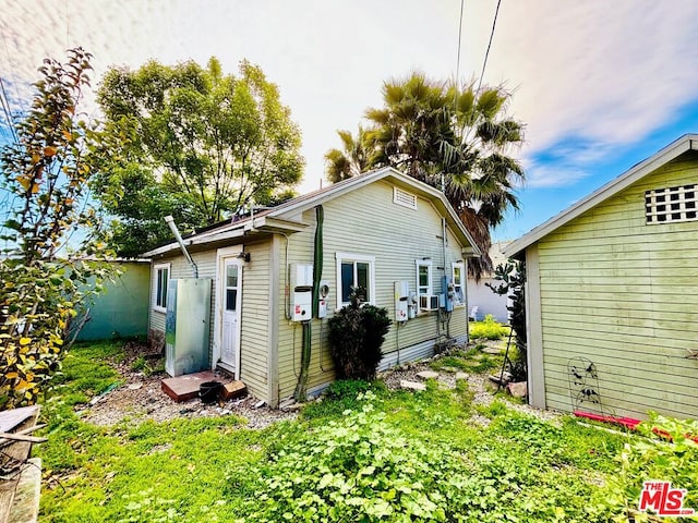 view of back of house