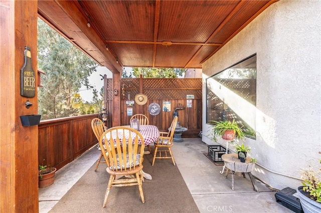 view of patio / terrace