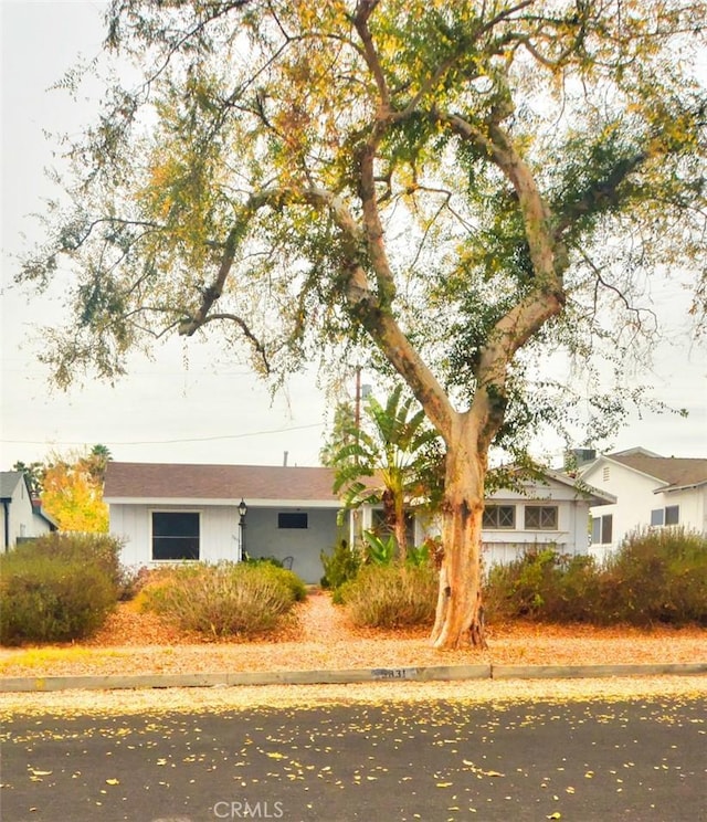 view of side of property