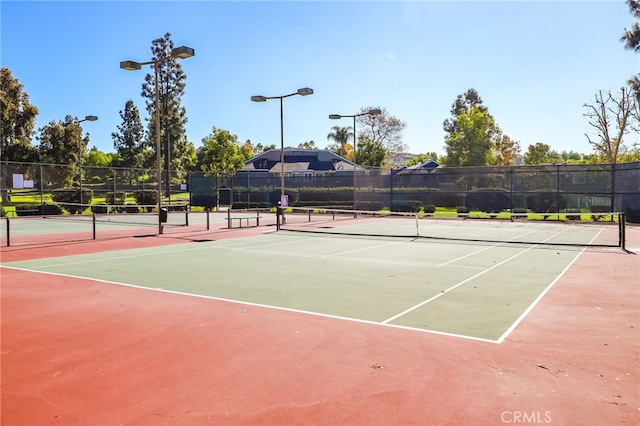 view of sport court with basketball court