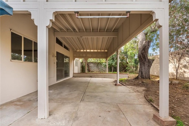 view of patio