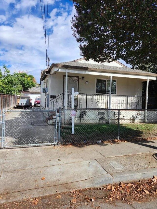 bungalow with a porch