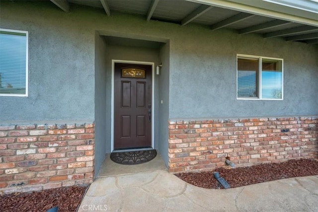 view of property entrance