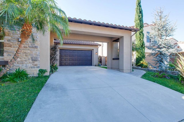 view of side of home with a carport