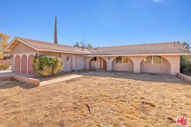 view of ranch-style home