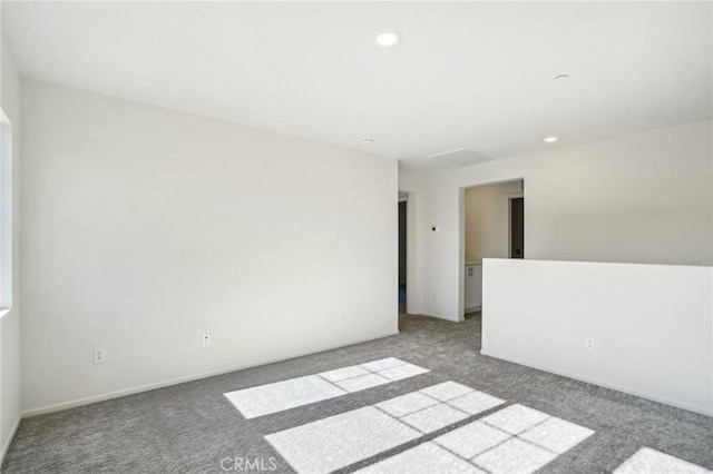 34260 Summer Ln, Yucaipa, CA 92399 - carpeted empty room with recessed lighting and baseboards