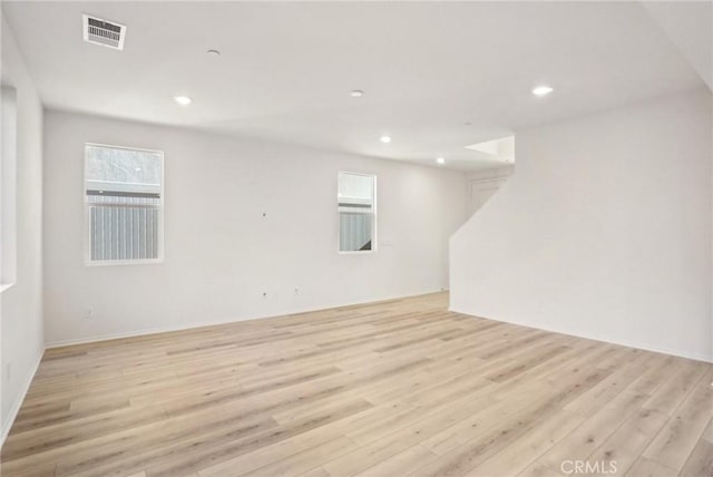 34260 Summer Ln, Yucaipa, CA 92399 - basement with light wood-style flooring and recessed lighting